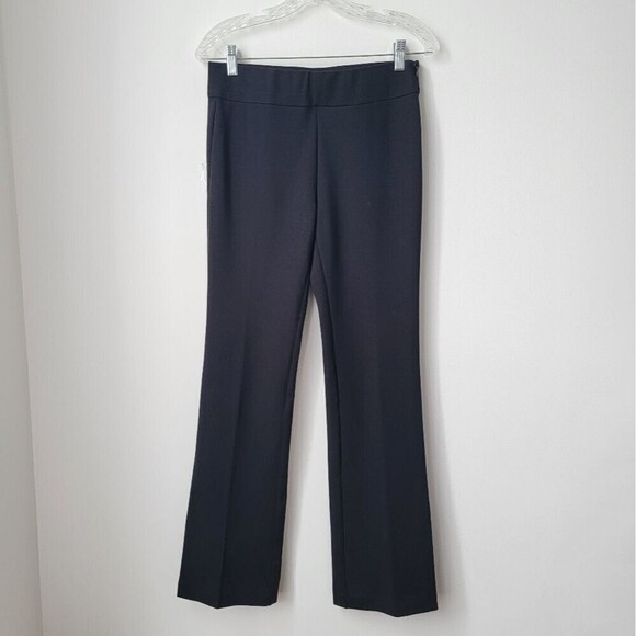 ECRU Bootcut snd Flare Black Dress Pants Size Small - Picture 1 of 9